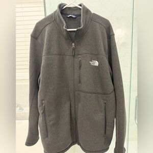Men’s North Face knit jacket - size XXL